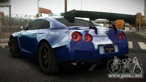 Nissan GT-R Wolref para GTA 4