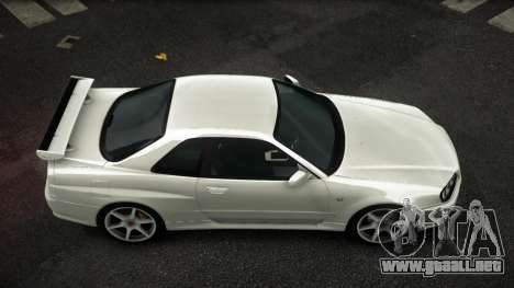 Nissan Skyline R34 Xirwuz para GTA 4