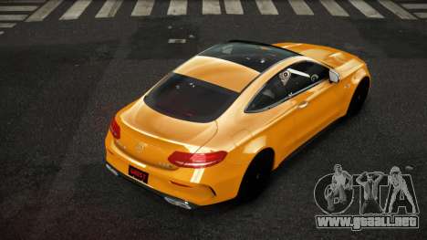 Mercedes-Benz C63 AMG Xokmihex para GTA 4