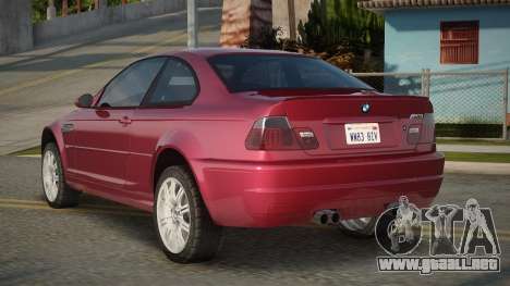 BMW M3 E46 Tyin para GTA San Andreas