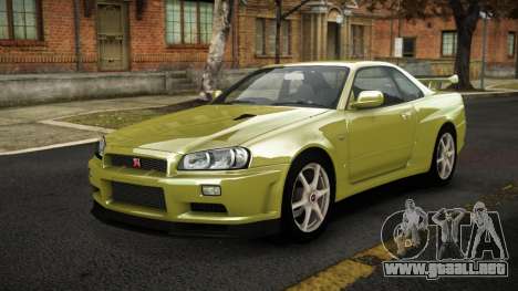 Nissan Skyline R34 Sahunlia para GTA 4