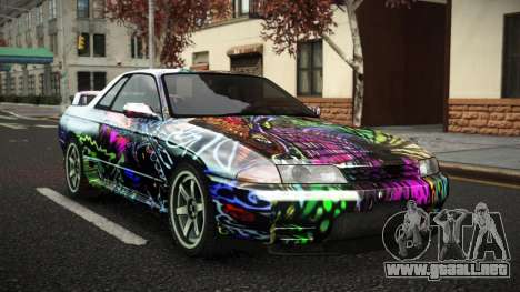 Nissan Skyline R32 Vierolas S14 para GTA 4