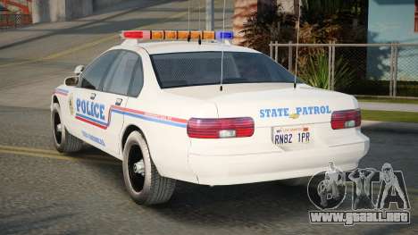 Chevrolet Caprice SASP para GTA San Andreas