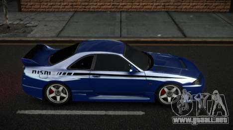 Nissan Skyline R33 Kiwyi para GTA 4