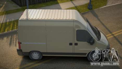 2005 Fiat Ducato Panel Van para GTA San Andreas