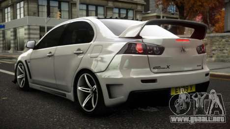 Mitsubishi Lancer Evolution X Bozibi para GTA 4