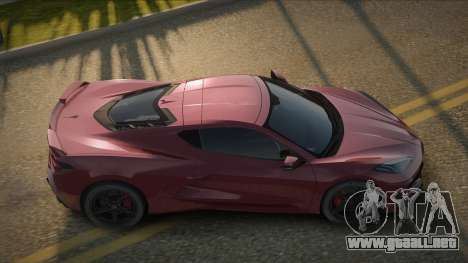 Chevrolet Corvette C8 20th para GTA San Andreas