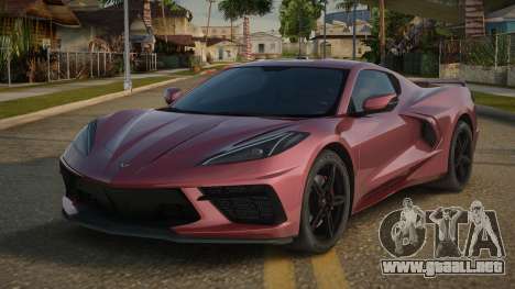 Chevrolet Corvette C8 20th para GTA San Andreas
