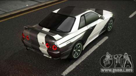 Nissan Skyline R32 Vierolas S10 para GTA 4