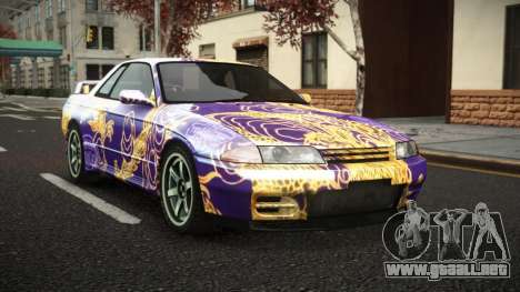 Nissan Skyline R32 Vierolas S4 para GTA 4