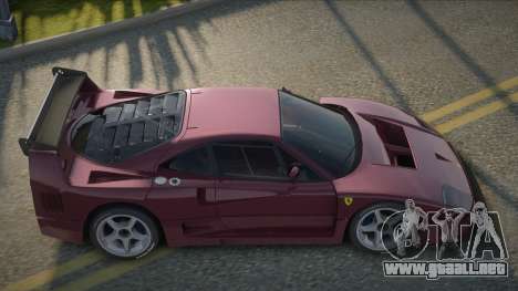 Ferrari F40 Nakimra para GTA San Andreas