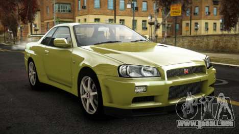 Nissan Skyline R34 Sahunlia para GTA 4