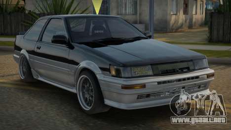 Toyota AE86 Jostian para GTA San Andreas