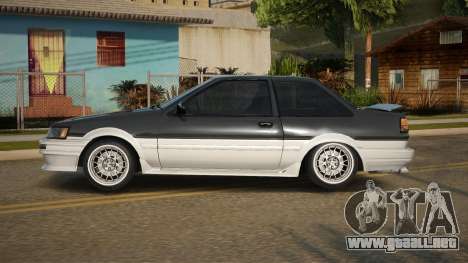 Toyota AE86 Jostian para GTA San Andreas