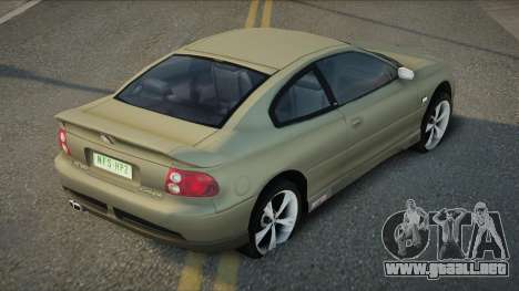 Holden Monaro Auvidlia para GTA San Andreas