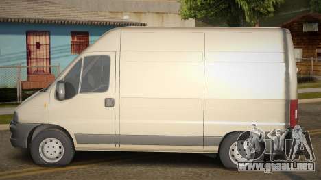 2005 Fiat Ducato Panel Van para GTA San Andreas