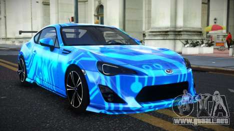 Subaru BRZ Eltithy S5 para GTA 4