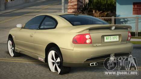 Holden Monaro Auvidlia para GTA San Andreas