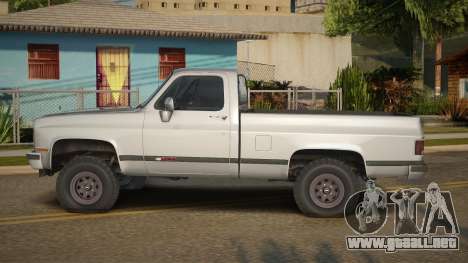 Chevrolet Silverado 86th para GTA San Andreas