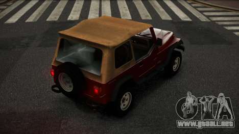 Jeep Wrangler Cinaxoled para GTA 4