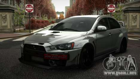 Mitsubishi Lancer Evolution X Vofuc para GTA 4