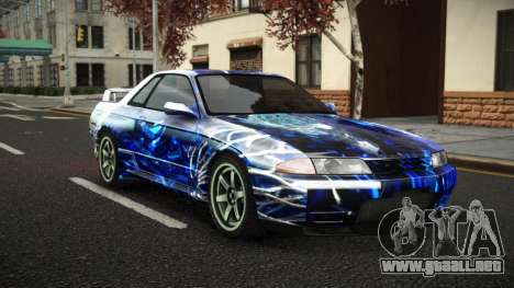 Nissan Skyline R32 Vierolas S11 para GTA 4