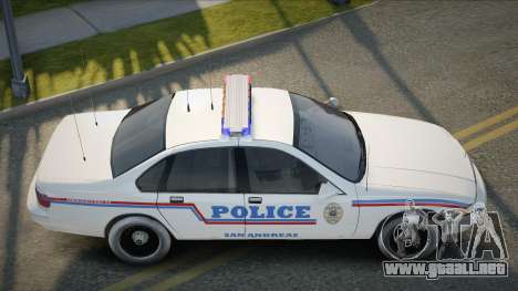 Chevrolet Caprice SASP para GTA San Andreas