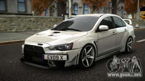Mitsubishi Lancer Evolution X Bozibi para GTA 4