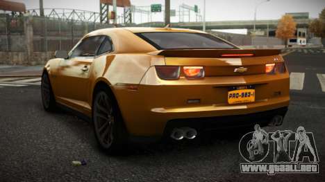 Chevrolet Camaro Pudis para GTA 4