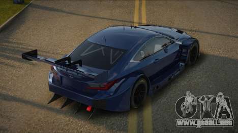 Lexus RC-F GT3 Kejody para GTA San Andreas