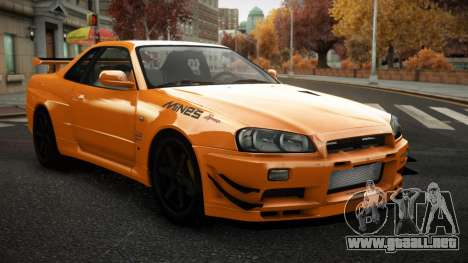 Nissan Skyline R34 Naluxoqof para GTA 4
