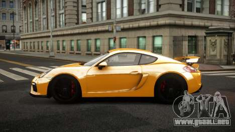 Porsche Cayman GT4 Gellud para GTA 4