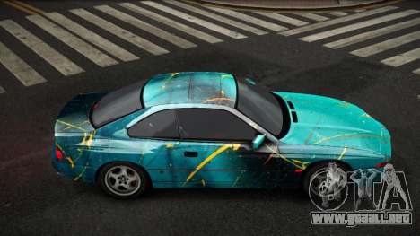 BMW 850CSi Ewgaria S6 para GTA 4