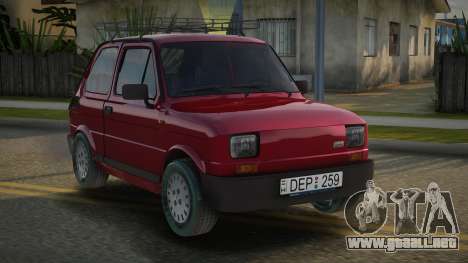 Fiat 126p Usliroth para GTA San Andreas