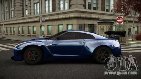 Nissan GT-R Wolref para GTA 4
