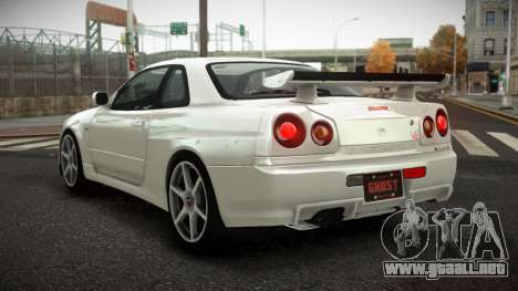 Nissan Skyline R34 Xirwuz para GTA 4