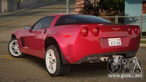 Chevrolet Corvette Z06 Riroria para GTA San Andreas