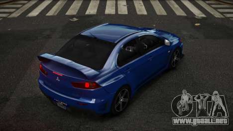 Mitsubishi Lancer Evolution X Atad para GTA 4