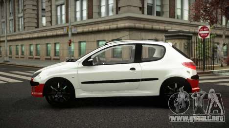 Peugeot 206 Dihinowos para GTA 4