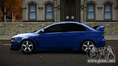 Mitsubishi Lancer Evolution X Miasa para GTA 4