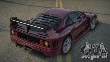 Ferrari F40 Nakimra para GTA San Andreas