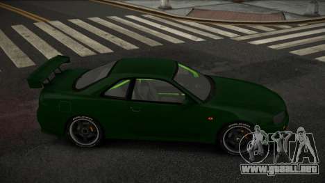 Nissan Skyline R34 Rehge para GTA 4