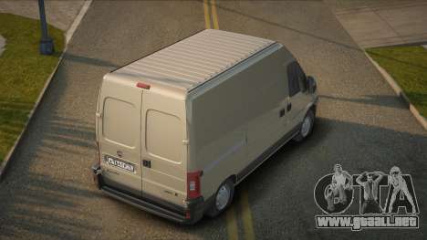 2005 Fiat Ducato Panel Van para GTA San Andreas