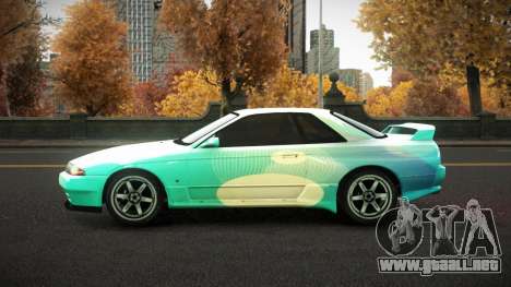 Nissan Skyline R32 Vierolas S8 para GTA 4