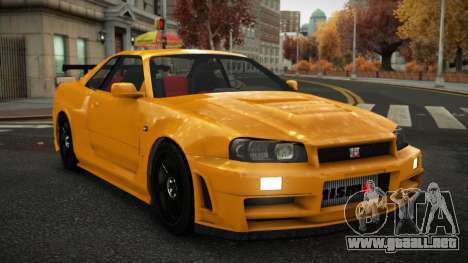 Nissan Skyline R34 Kibkitab para GTA 4