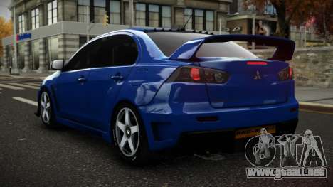 Mitsubishi Lancer Evolution X Miasa para GTA 4