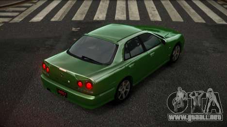 Nissan Skyline R34 Jaduqoz para GTA 4