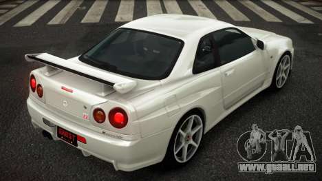 Nissan Skyline R34 Xirwuz para GTA 4
