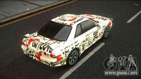 Nissan Skyline R32 Vierolas S5 para GTA 4