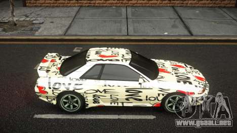 Nissan Skyline R32 Vierolas S5 para GTA 4